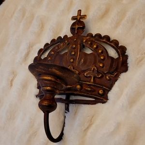 Bronze and Gold Candle Holder.